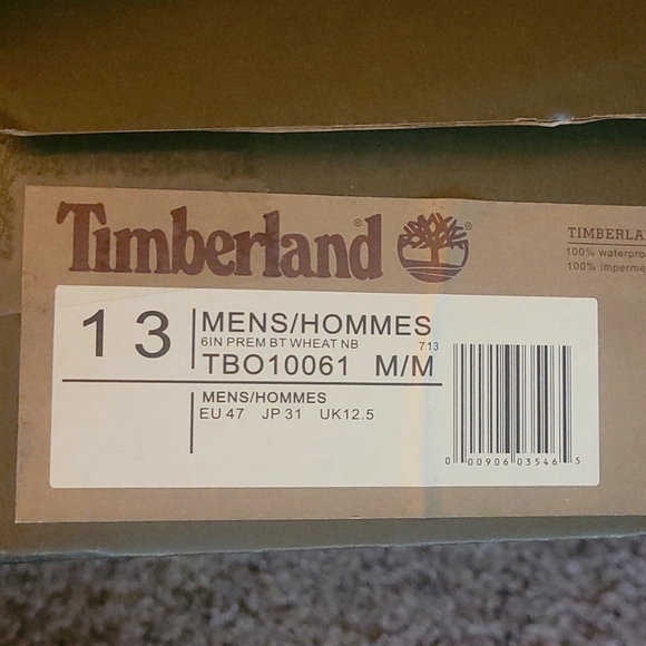 Timberland Boots Black Nubuck size 13 - Picture 8 of 8